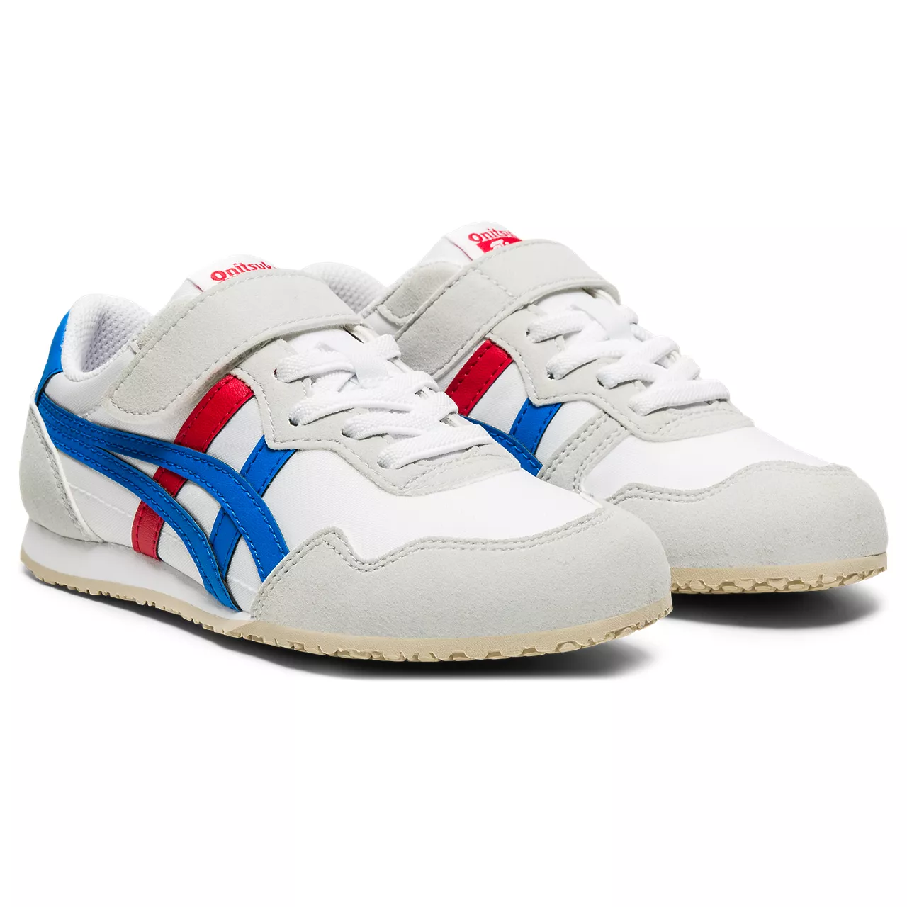 Onitsuka Tiger SERRANO KIDS White/Directoire Blue (1184A086.100)