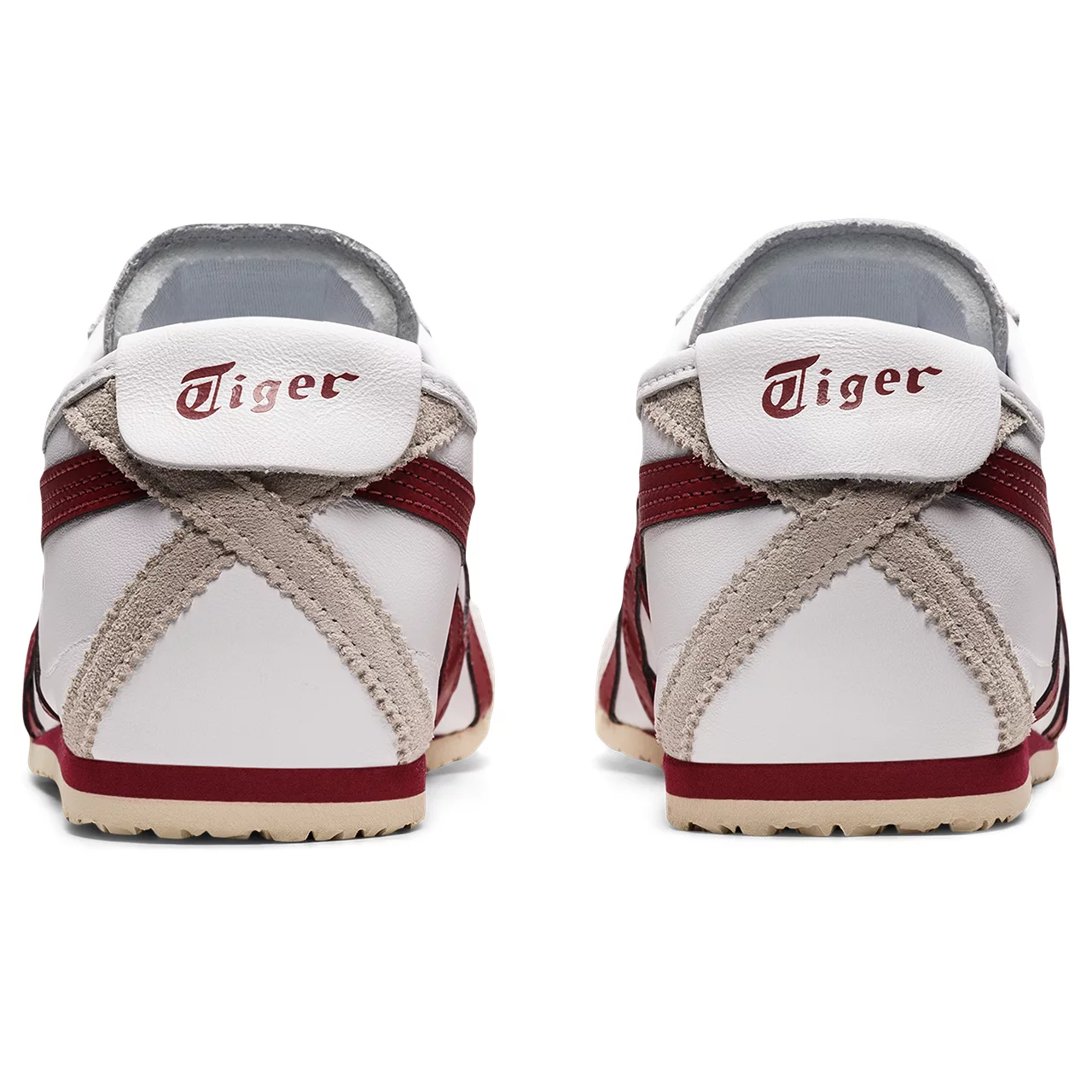 Onitsuka Tiger MEXICO 66 White/Burgundy (D4J2L.0125)