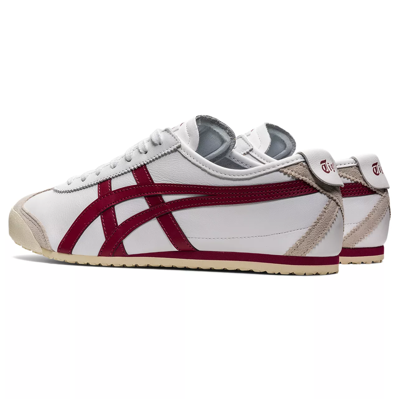 Onitsuka Tiger MEXICO 66 White/Burgundy (D4J2L.0125)