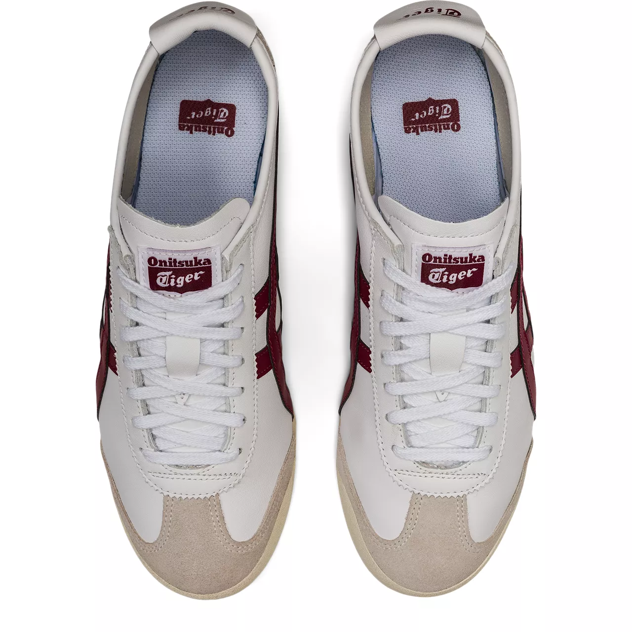 Onitsuka Tiger MEXICO 66 White/Burgundy (D4J2L.0125)
