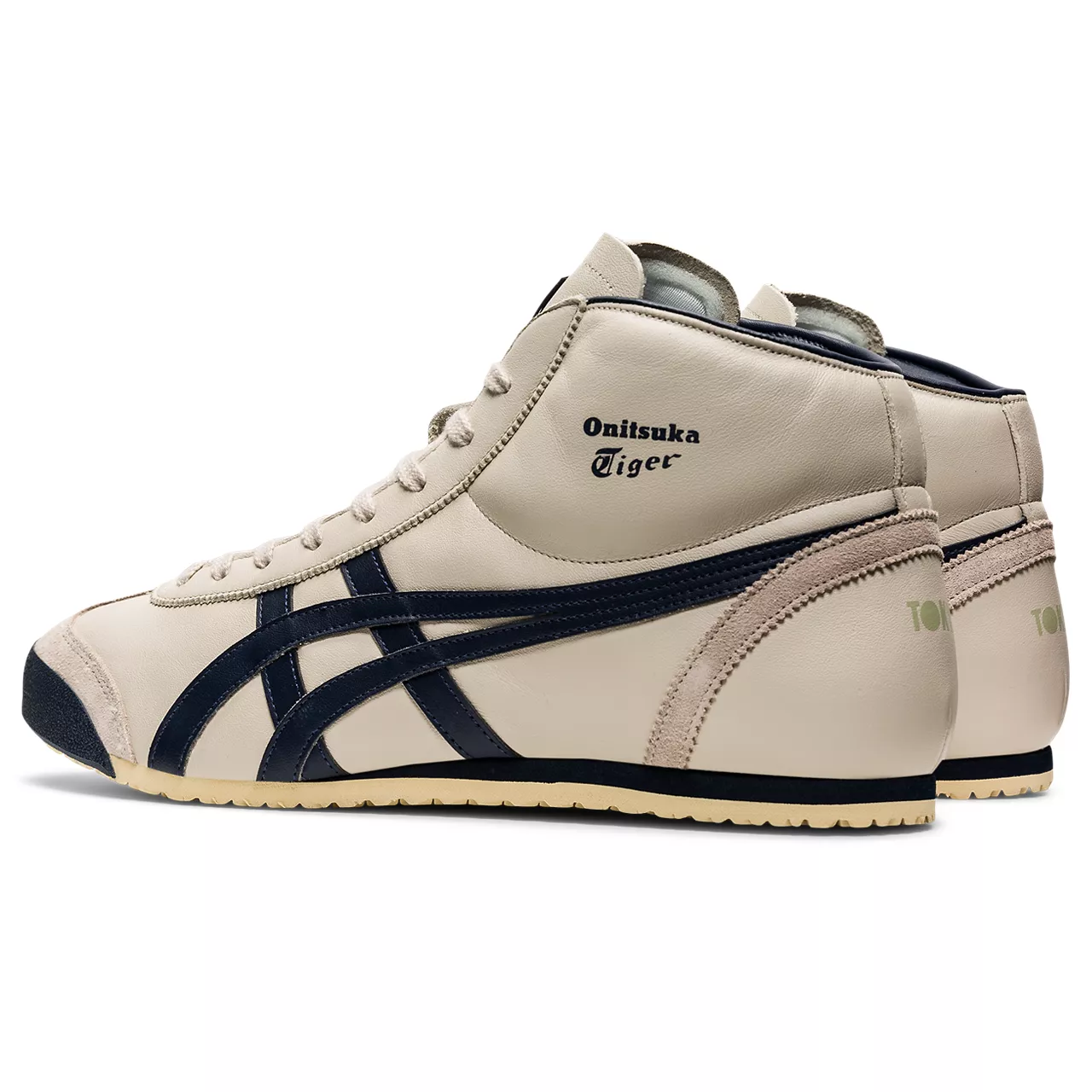 Onitsuka Tiger MEXICO Mid Runner Birch/Indian Ink (DL409.1659)