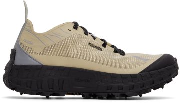 Norda Beige 001 G+ Spike Sneakers (norda™ 001)