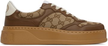 Gucci Brown GG Sneakers (675840 UPG20)