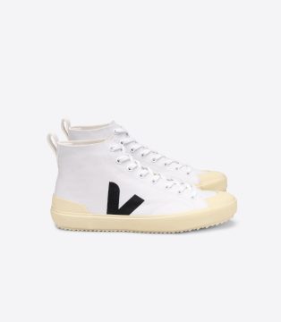 Veja NOVA HT CANVAS WHITE BLACK BUTTER SOLE (NT0102553)