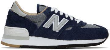 Carhartt Work In Progress Navy New Balance Edition 990v1 Sneakers (M990CH1)