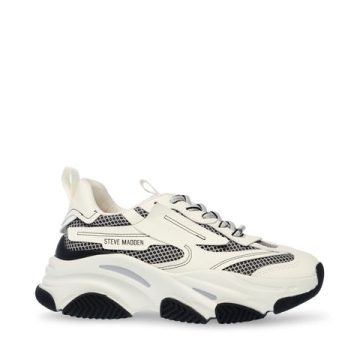 Steve Madden Possession-E Black/Bone
