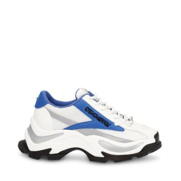 Steve Madden Zoomz Wht/Blue