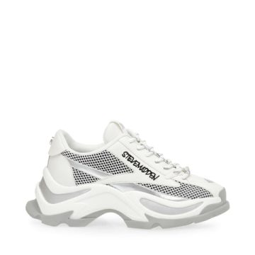 Steve Madden Zoomz White/Sil