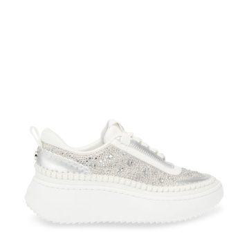 Steve Madden Doubletak-R Silver Stones
