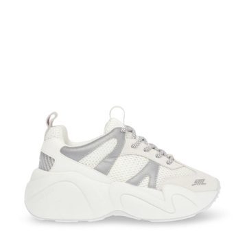 Steve Madden Bounce 1 White/Sil