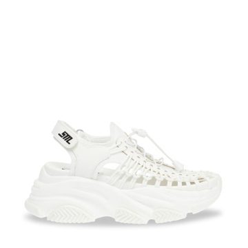 Steve Madden Power Up White/White