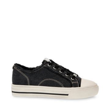 Steve Madden Cruzader Black Canvas