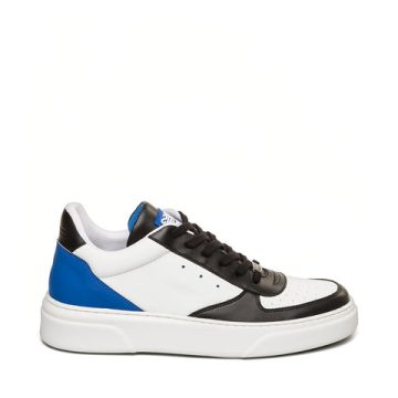 Steve Madden Men Brent Wht/Blk/Blue