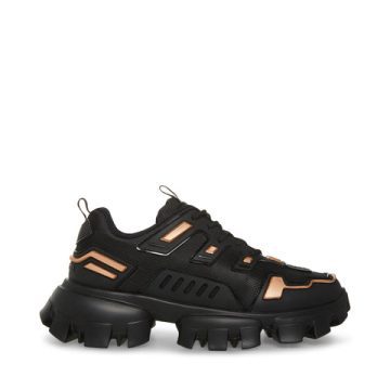 Steve Madden Men Prize Blk/Gold