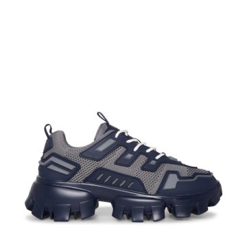 Steve Madden Men Prize-K Navy/Grey