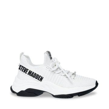 Steve Madden Mac-E White/Black