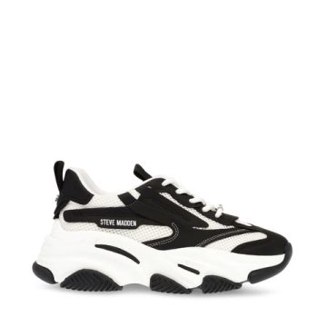 Steve Madden Possession-E Black/Whte