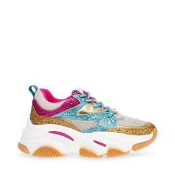 Steve Madden Privy Fus/Whtgld