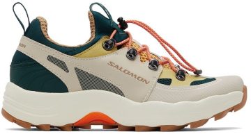 Salomon Beige & Green Raid Wind PONDEROSA PINE/RAINY (415906)