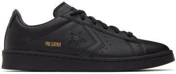 Converse Black Pro Leather OX BLACK/BLACK/BLACK (167602C)