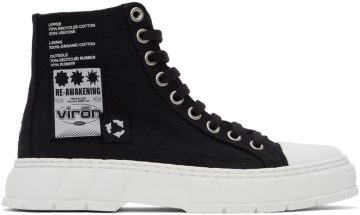 Virón Black Recycled Canvas 1982 990 Black (1982-04-C-990)