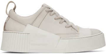 Boris Bidjan Saberi Gray Bamba 2.1 Sneaker LIGHT GREY (323-BAMBA 2.1)