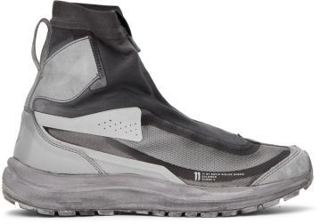11 by Boris Bidjan Saberi Gray Salomon Edition Bamba 2 High LIGHT GREY (113 11xS)