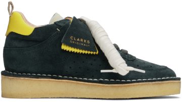 Clarks Originals Green Desert Run Low-Top Dark Green Suede (26169459)