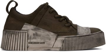 Boris Bidjan Saberi Khaki Bamba 2.1 Sneaker WEHR GRÜN (328-BAMBA 2.1)