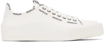 Moncler Off-White Canvas Glissiere 032 WHITE (4M738 – 40 – 02SS9)