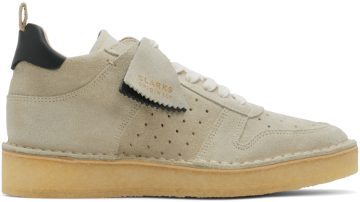 Clarks Originals Off-White Desert Run Low Off White Suede (26169460)