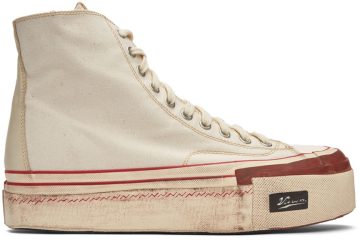 Visvim Off-White Skagway Hi G.Pattern IVORY (121201001002)