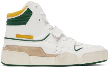 Isabel Marant White & Green Alseeh YWGN YELLOW/GREEN (22ABK0605-22A001N)
