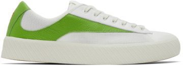 BY FAR White & Green Rodina WPC White/Pistachio (21FWROAKWPCGRL)