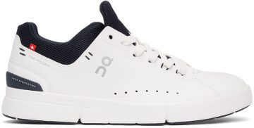 On White & Navy ‘The Roger’ Advantage White | Midnight (48.99451)
