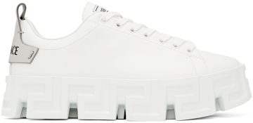 Versace White & Silver ‘Greca’ 2W950 BIANCO+ARGENTO (1003134 1A04288)