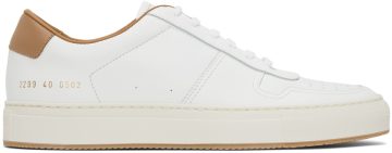Common Projects White & Tan BBall ’90 Low 0502 WHTTAN (2299)