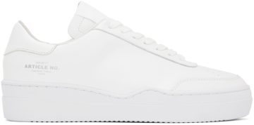 Article No. White Casual Running Low-Top WHITE OUT (0517-03-02)