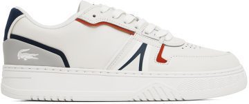 Lacoste White L001 407 WHT/NVY/RED (42SMA0092)