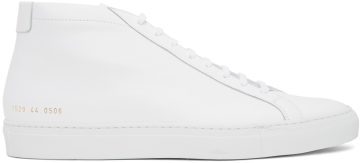 Common Projects White Original Achilles Mid 0506 WHITE (1529)