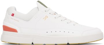 On White ‘The Roger’ Centre Court WHITE | CORAL (48.98968)
