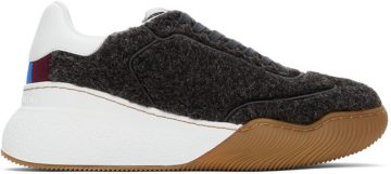 Stella McCartney Alter Curl Shearling Loop 1026 Black Melange (800408N0260)