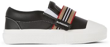 Burberry Baby Icon Stripe Ben Slip-On BLACK (8042412)