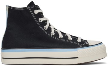 Converse Black & Blue Chuck Taylor All Star Lift Hi Black/JP Blue (571582C)