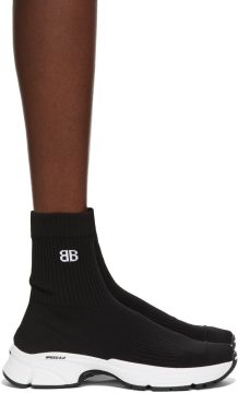 Balenciaga Black & White Speed 3.0 1090 Black/White (654466 W2DN1)