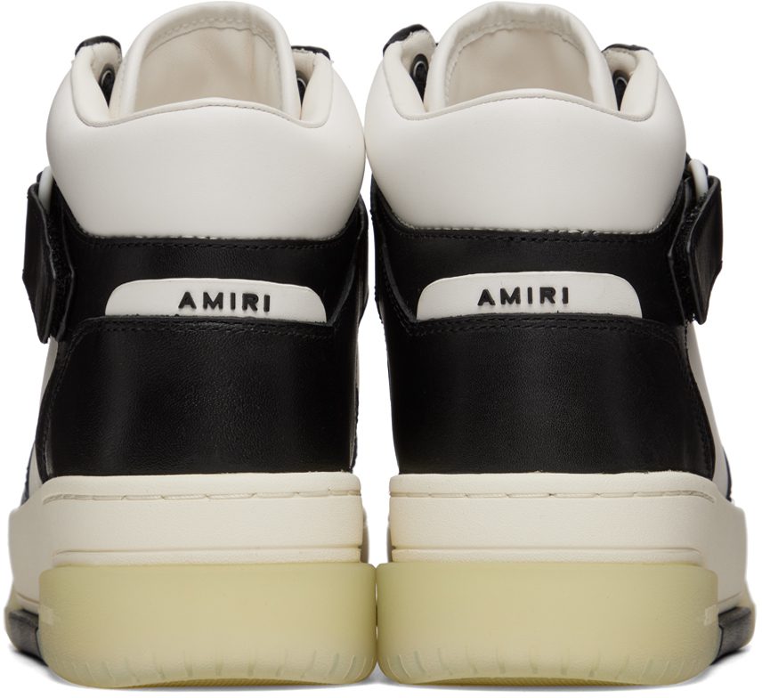 AMIRI Black & White Stadium Mid BLACK / WHITE-GLOVE (AW22MFS005)