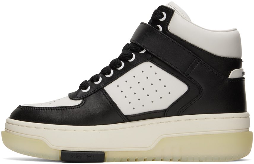 AMIRI Black & White Stadium Mid BLACK / WHITE-GLOVE (AW22MFS005)