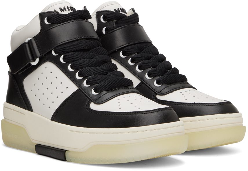 AMIRI Black & White Stadium Mid BLACK / WHITE-GLOVE (AW22MFS005)