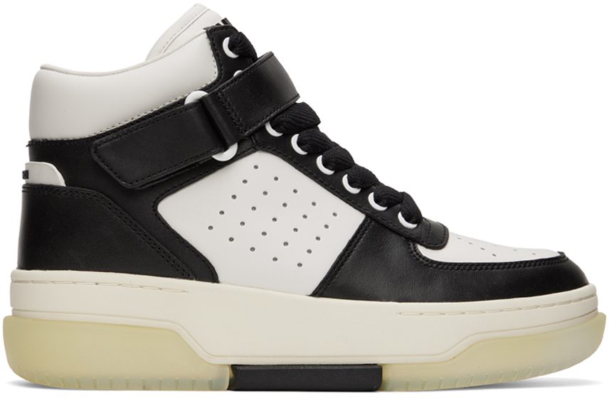 AMIRI Black & White Stadium Mid BLACK / WHITE-GLOVE (AW22MFS005)