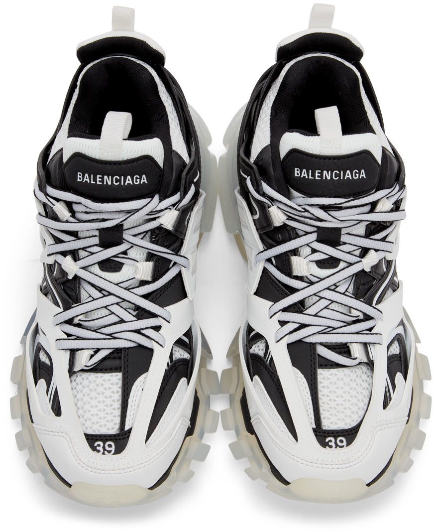Balenciaga Black & White Track 9010 WHITE/BLACK (647742-W3BZ2-9010)